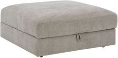 Benchcraft® Aslan Court Flax Ottoman with Storage