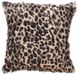 Moe's Home Collection Spotted Goat Blue Leopard Fur Pillow-0
