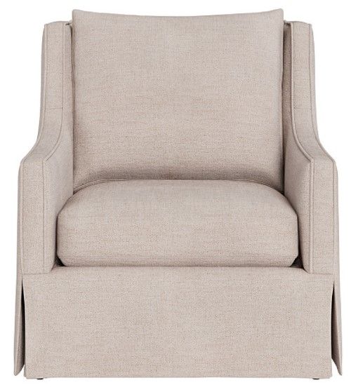 Universal Explore Home™ Customizable Hudson Skirted Petite Chair-1