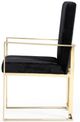 VIG Furniture Modrest Fowler Black/Gold Dining Chair-2