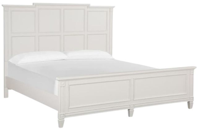 Magnussen Home® Willowbrook Egg Shell White King Panel Bed-0