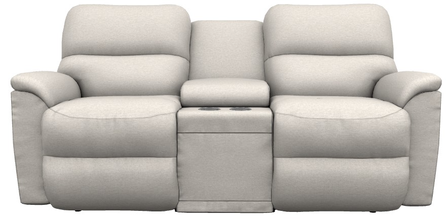 ラプラス Jay Power Reclining Loveseat w/ Headrest, Lumbar & Console