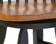 TEI St. Michael Windsor Black/Woodtone 24" Swivel Counter Stool-1