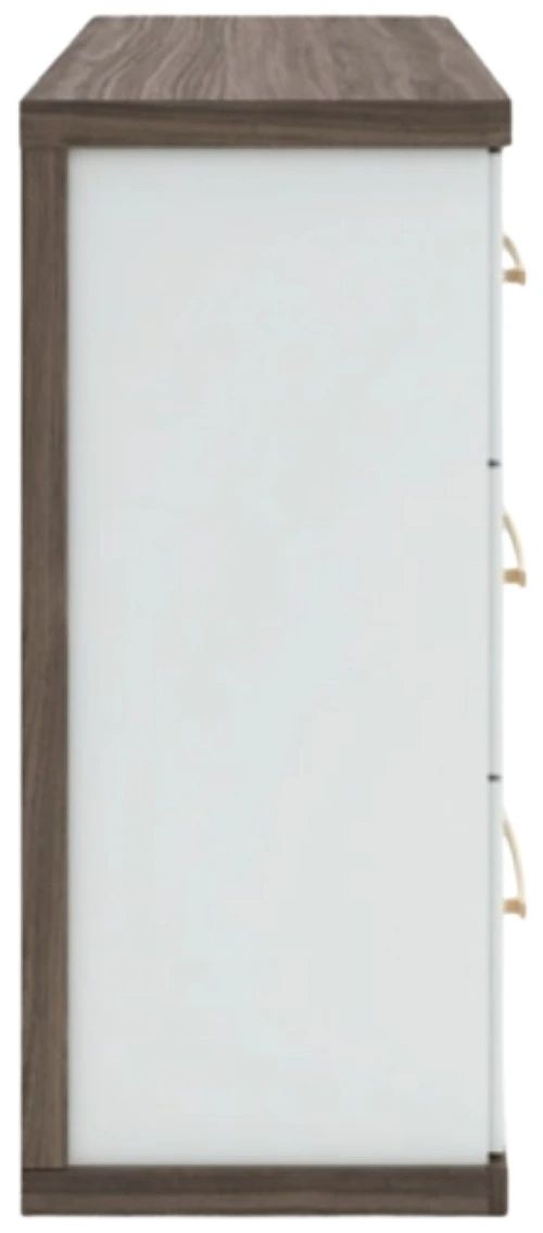 Signature Design by Ashley® Mazilar Brown/White Dresser-2