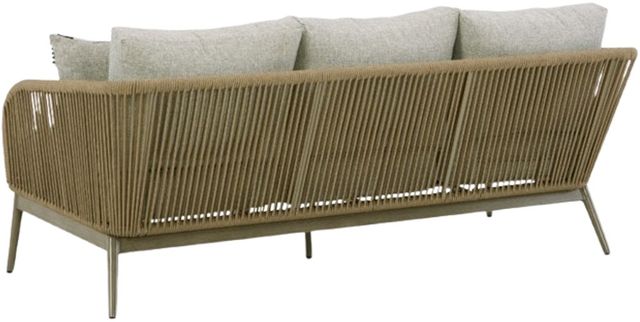 Signature Design by Ashley® Swiss Valley Beige Outdoor Aluminum/Fabric/Rope Sofa-3