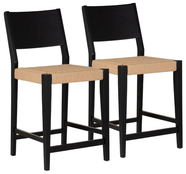 Powell® Cosgrove Black Counter Stool-0