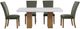 Steve Silver Co. Artemis 5-Piece Green/Tan/White Dining Set-0