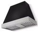 AGA Euclid 36" Slate Wall Mounted Range Hood  with Brushed Nickel Trim-0