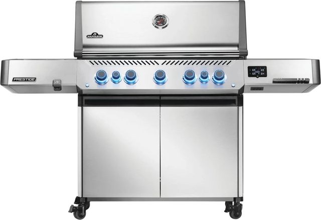 Napoleon Prestige® 665 7-Burner Stainless Steel Freestanding Natural Gas Grill -0