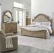 Liberty Furniture Magnolia Manor 4-Piece Taupe Mist/Weathered Bisque King Upholstered Panel Bedroom Set with Chest-1