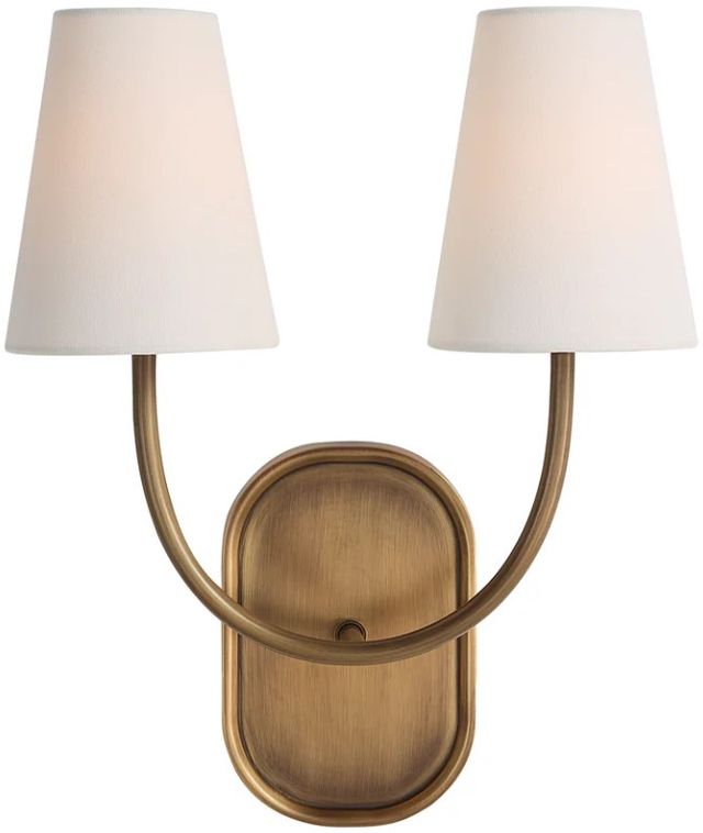 Renwil® Maddie Dark Antique Brushed Brass Wall Sconce-4