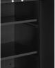 Summit 12" Jet Black Wall Cabinet-4