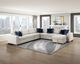 Homelegance® Isla 5-Piece Beige Sectional with Reversible Chaise-1