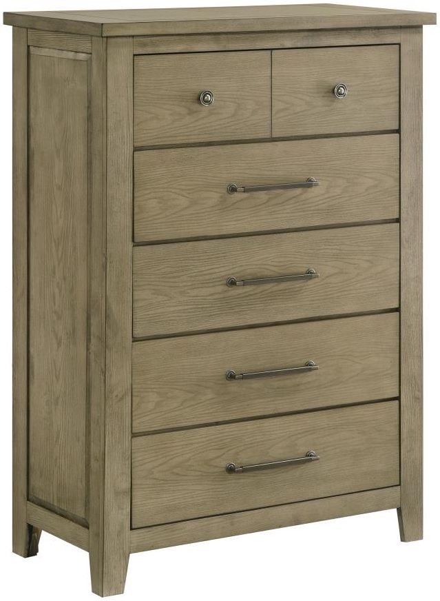 Coaster® Hazlewood Vineyard Oak Bedroom Chest of Drawers-0