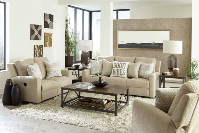 iAmerica  Good Vibes Putty Reclining Loveseat