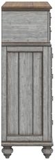 Flexsteel® Plymouth Distressed Graywash Drawer Chest-3