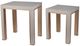 A & B Home 2-Piece Light Brown Side Table Set -0