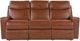La-Z-Boy® Emmons Oak Leather Power Reclining Sofa with Headrest-1