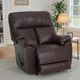 Franklin™ Kent Eden French Roast Leather Power Rocker Recliner-3