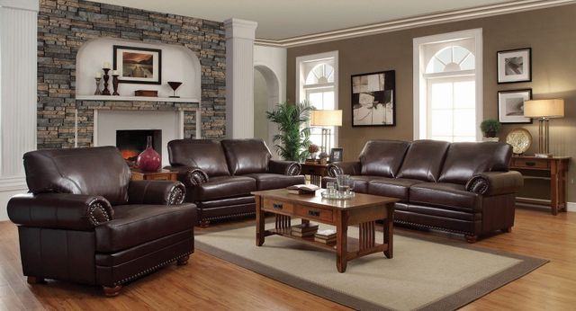 Coaster® Colton Brown Accent  Chair-2