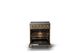 Viking® 5 Series 30" Golden Hour Pro Style Induction Range with Brushed Brass Trim-1