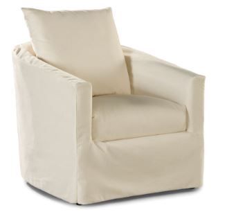 Lane Venture® Elena Beige Tub Swivel Lounge Chair-0