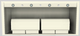 Vent-A-Hood® Designer Series 54" Biscuit Wall Mounted Range Hood-2