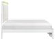 Homelegance® Lumin White Eastern King Panel Bed-3