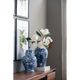 A & B Home Blue/White 10" Ginger Jar-5