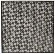 A & B Home La Plata Palma Black/White Charger-0