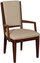 Kincaid Furniture Elise Spectrum Sunbrella Fabric & Appalachian Maple Arm Chair-0