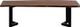 Porter International Designs Manzanita Harvest V Base Dining Bench-1