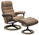 Stressless® by Ekornes® Customizable Opal Large Signature Base Recliner and Ottoman-0