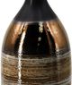 A & B Home Brown/Copper Bottleneck Vase-3