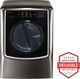 LG SIGNATURE 9 Cu. Ft. Black Stainless Steel Front Load Gas Dryer-1