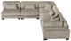 Homelegance® Traverse 5-Piece Taupe One-Arm Modular Sectional-3