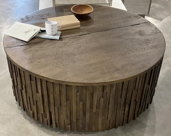 Riverside Furniture Viewpoint Wildwood Round Coffee Table-2