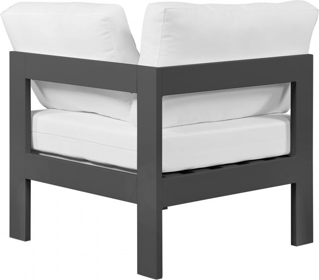 Meridian Furniture Nizuc White Outdoor Corner Chair-1