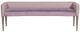 Vanguard® Furniture Vanguard Annabelle Light Purple Bench-1