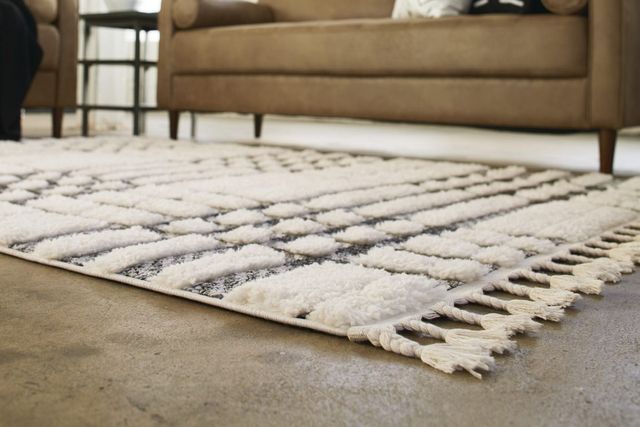 Signature Design by Ashley® Oladon Black/Gray 8' x 10' Large Area Rug-2
