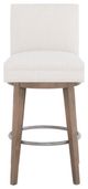 Fairfield® Customizable Entree Dining Straight Short Back Swivel Bar Stool-3