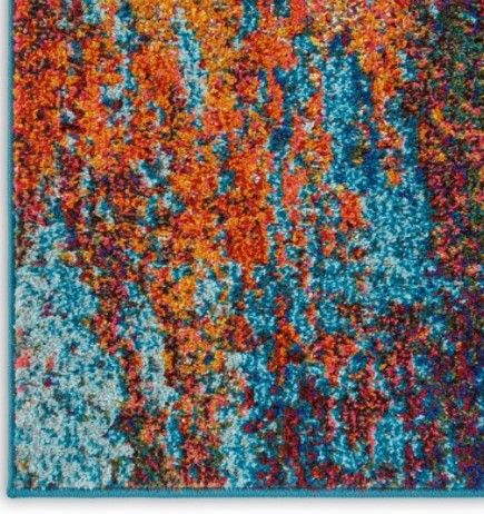 Nourison Home™ Celestial Atlantic 5'x7' Style 29 Area Rug-3