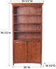 Whittier Wood® Furniture Customizable McKenzie 2-Door Center Wall Unit-1