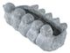 A & B Home Matte Gray Bird Planter-1