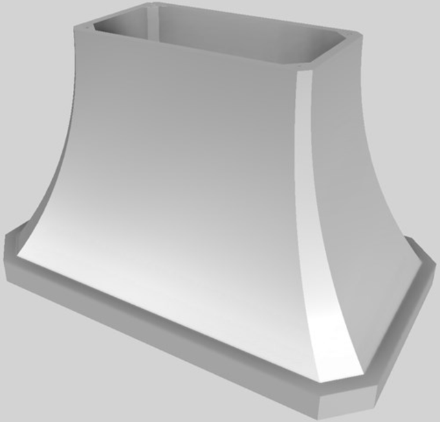Vent-A-Hood® Designer Series 48" Stainless Steel Island Range Hood-3