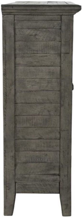 Jofran Inc. Rustic Shores Stone 2-Door Accent Cabinet-3