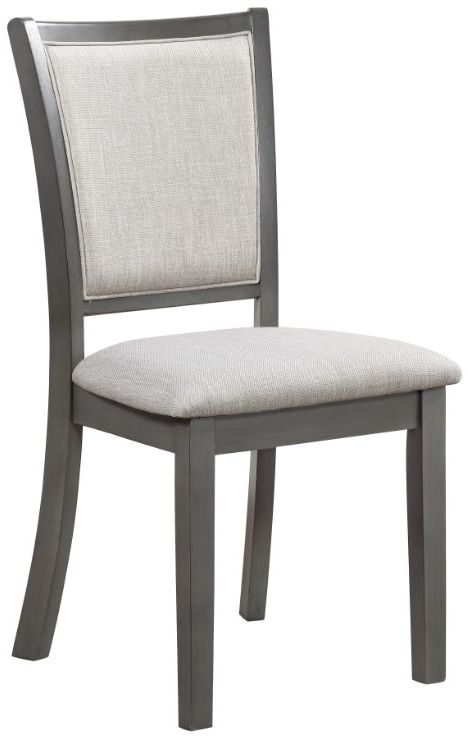 New Classic® Home Furnishings Amy 5-Piece Gray Dining Set-2