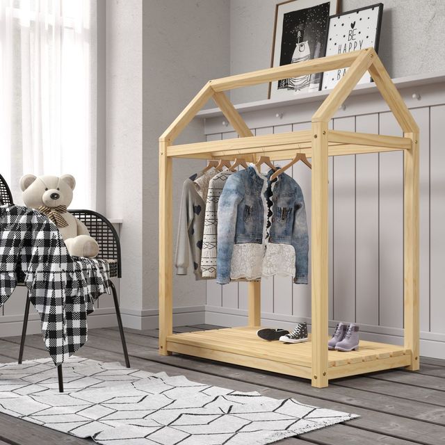 Powell® Maison Natural Clothing Rack-4