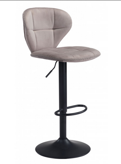 Zuo® Modern Salem Gray Bar Chair-0