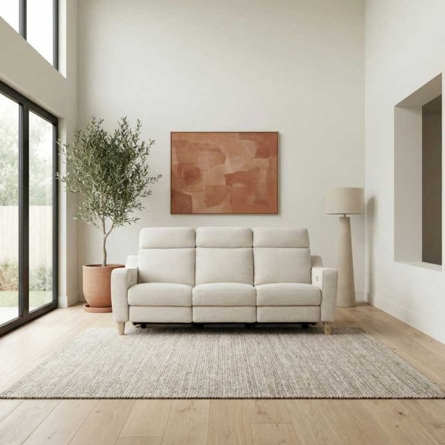 Liberty Furniture Como Jasper Sand Zero Gravity Power Reclining Sofa-2